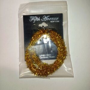 Fifth Avenue Gold Hoop Earrings